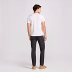 T-SHIRT PIMA COTTON MANGA CURTA BRANCO