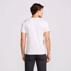 T-SHIRT PIMA COTTON MANGA CURTA BRANCO