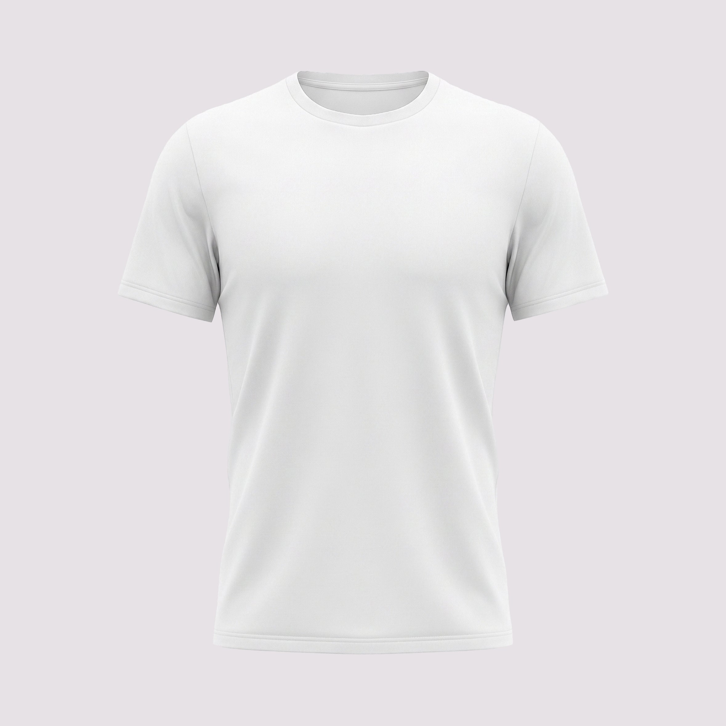 T-SHIRT PIMA COTTON MANGA CURTA BRANCO