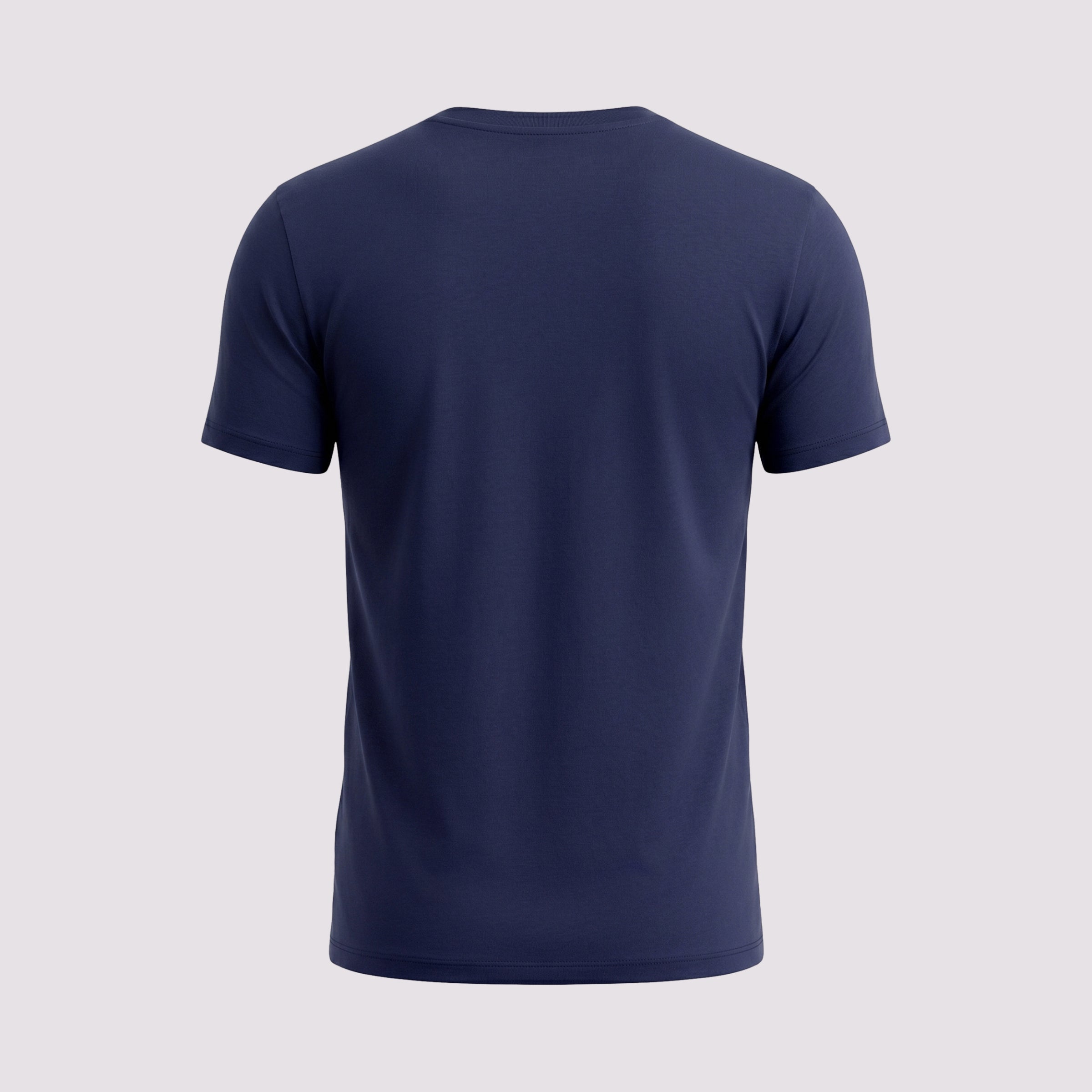 T-SHIRT PIMA COTTON MANGA CURTA MARINHO