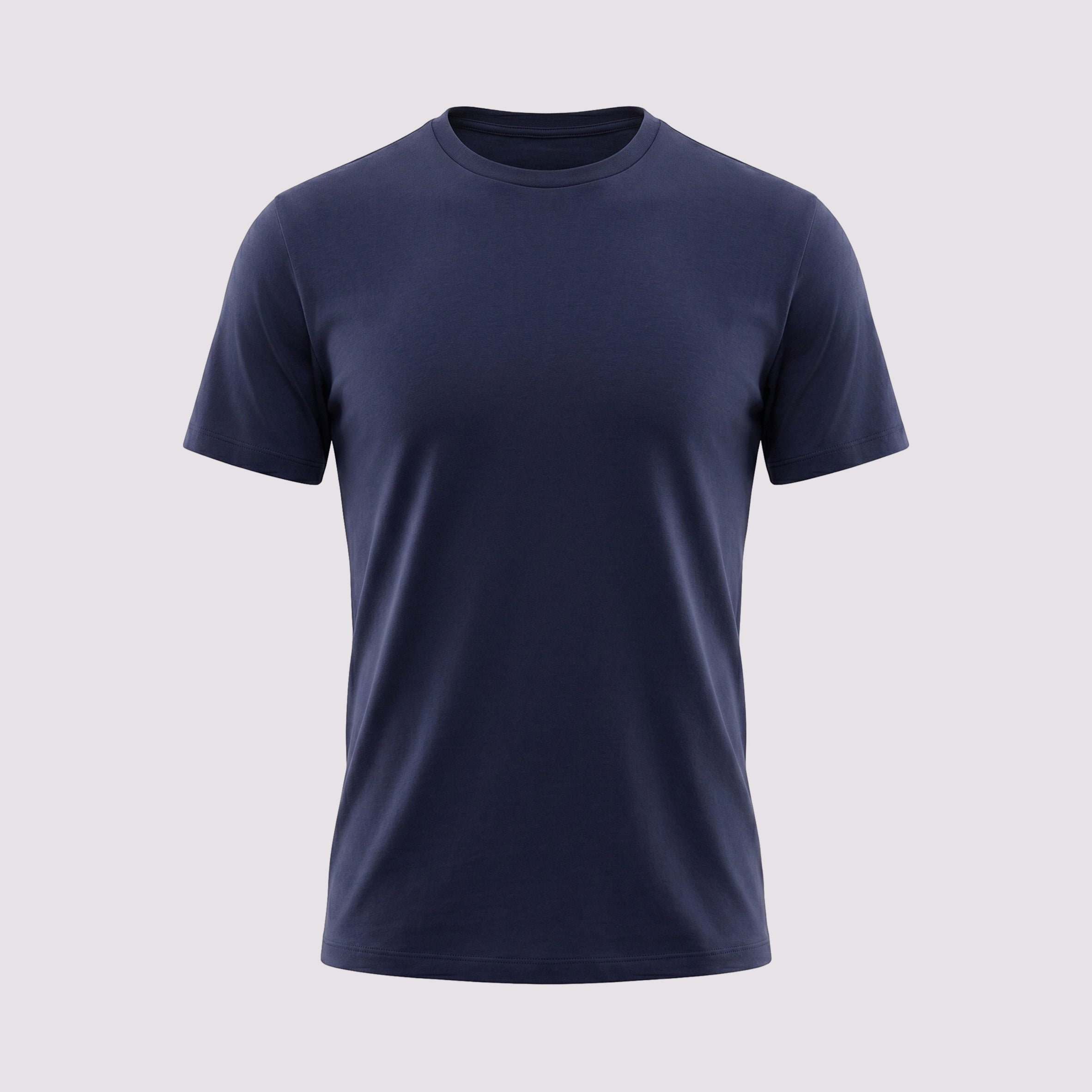 T-SHIRT PIMA COTTON MANGA CURTA MARINHO