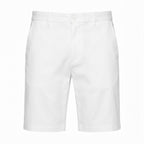 BERMUDA ALFAIATARIA ALGODAO ELASTANO BRANCO