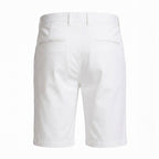 BERMUDA ALFAIATARIA ALGODAO ELASTANO BRANCO