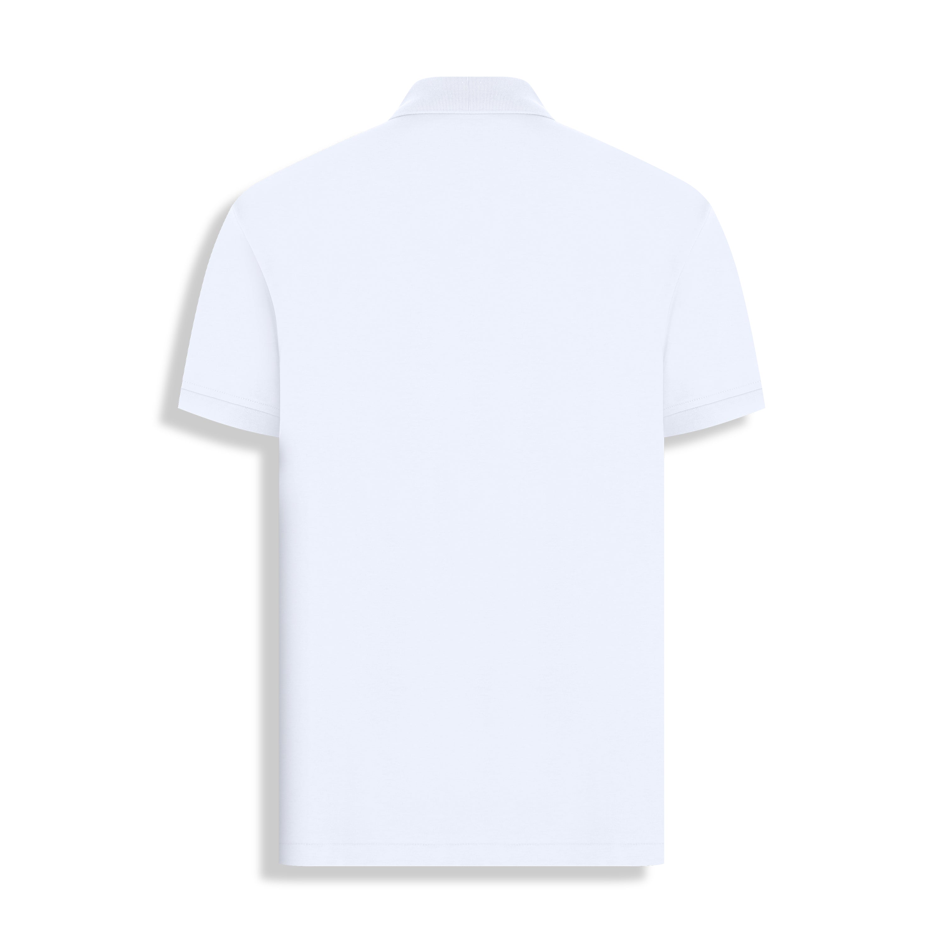 POLO PIMA COTTON 2 BOTOES BRANCO