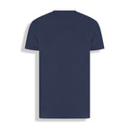 T-SHIRT M/C GOLA V PIMA TOUCH MARINHO