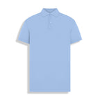 POLO PIMA COTTON 2 BOTOES AZUL ESCURO