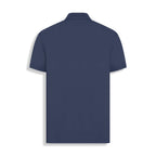 POLO PIMA COTTON 2 BOTOES MARINHO