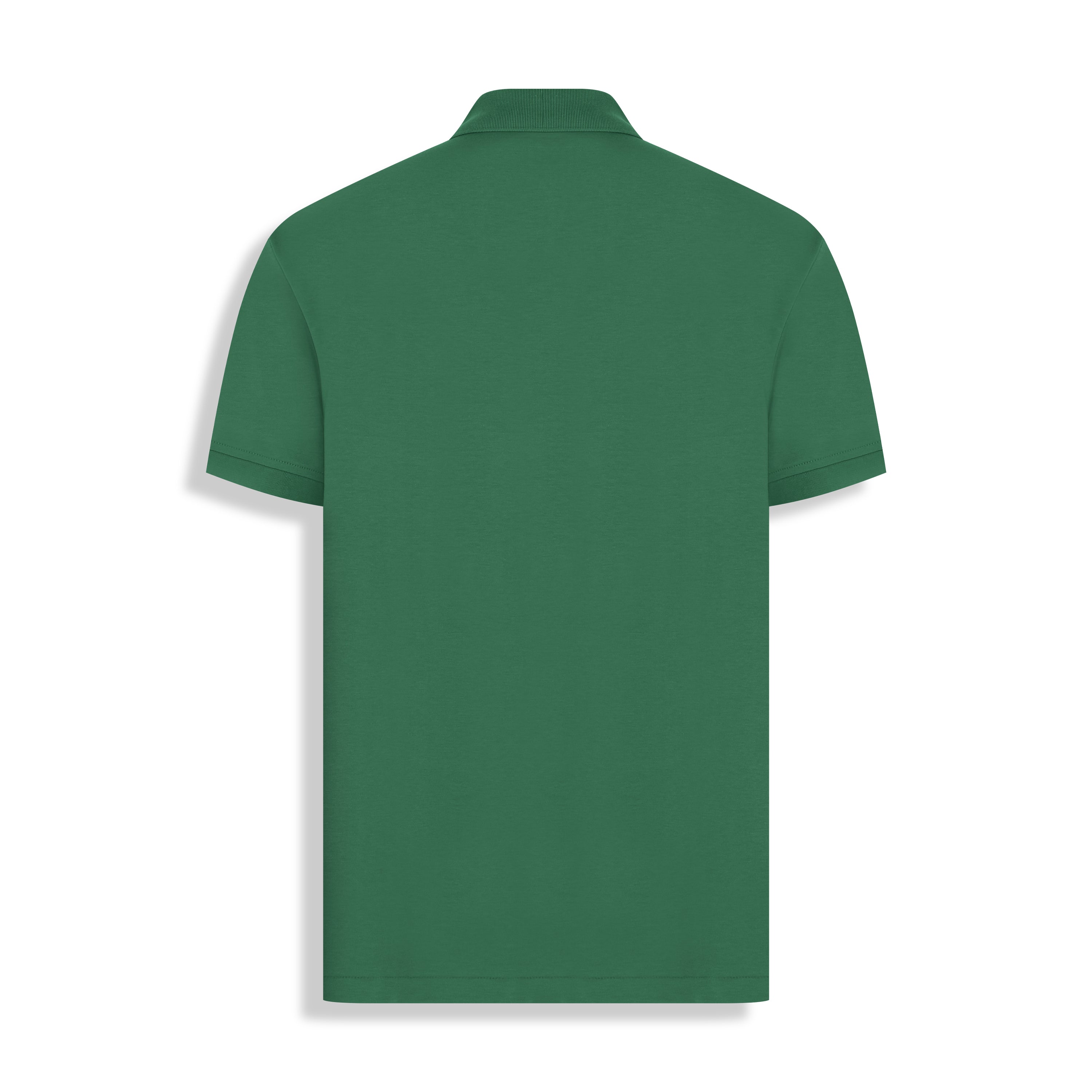 POLO PIMA COTTON 2 BOTOES VERDE