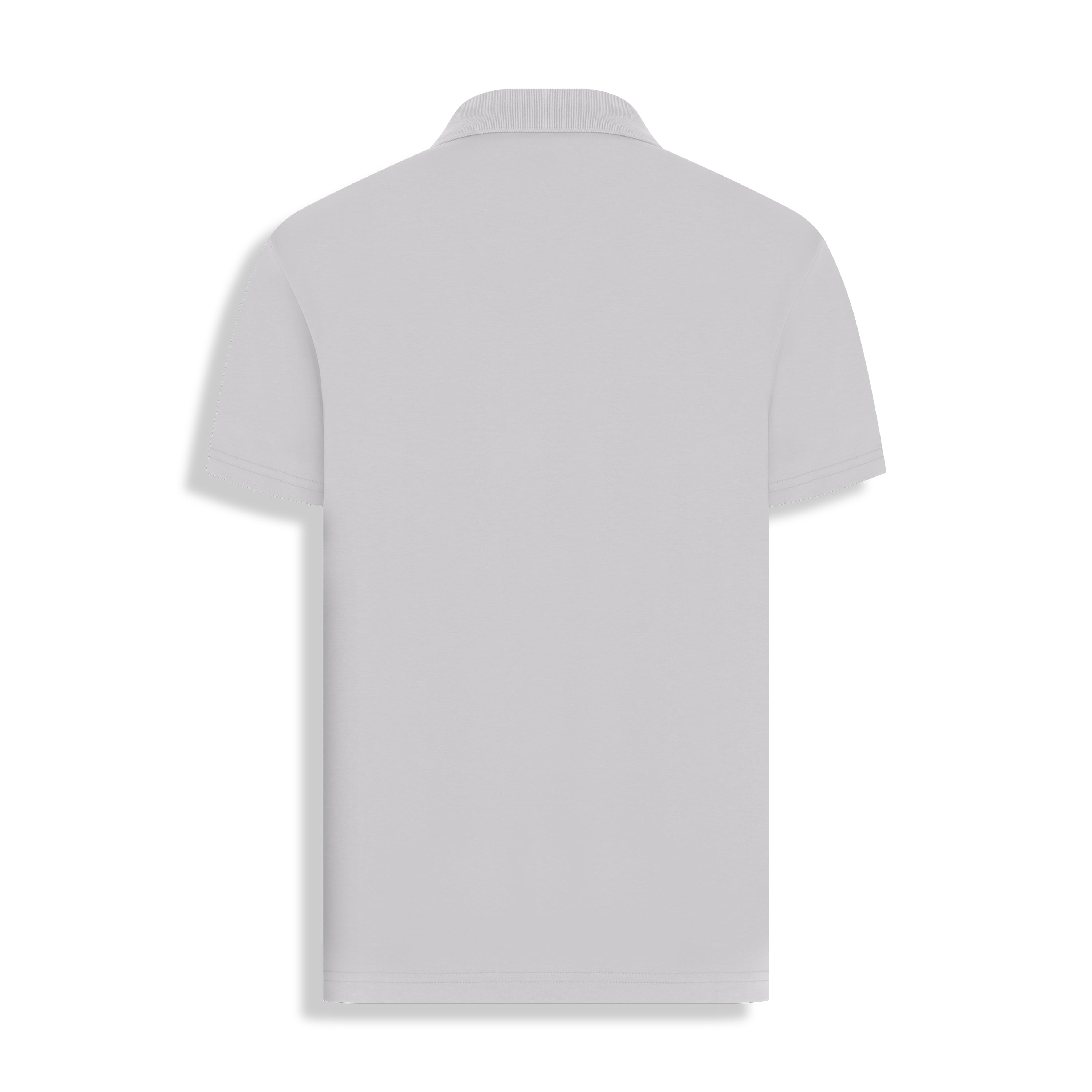 POLO PIMA COTTON GOLA V OFF-WHITE