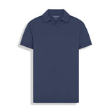 POLO PIMA COTTON GOLA V MASCULINA — MARINHO