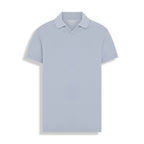 POLO PIMA COTTON GOLA V PRATA