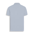 POLO PIMA COTTON GOLA V PRATA
