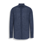 CAMISA M/L PURO LINHO MARINHO