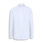CAMISA M/L CETIM ELASTANO BRANCO
