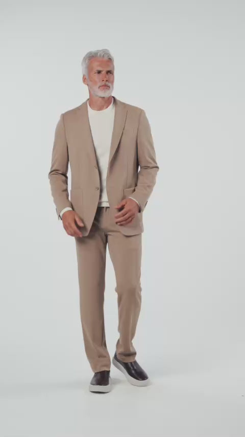 PALETO S/FORRO MALHA ITALIANA KAKHI