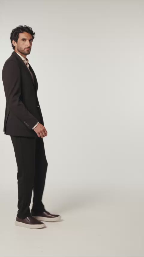 PALETO S/FORRO MALHA ITALIANA CAFE